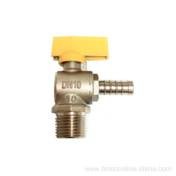 Malex Pex Aluminum Handle Brass Gas Ball Valve